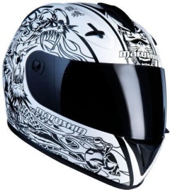 Шлем (интеграл) MARUSHIN 888 RS Shivan2 White/Black